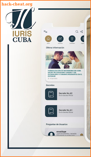 IURIS CUBA screenshot