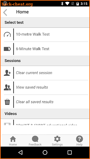 iWalkAssess screenshot