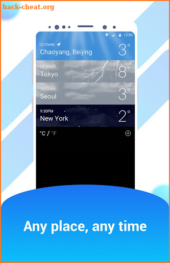 iWeather - OS style weather report screenshot