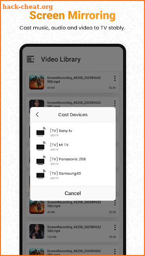 iWebTV: Cast Web Videos to TV screenshot