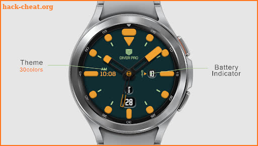 IWF AllNew Diver watch face screenshot