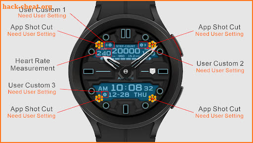 IWF Anoetic II watch face screenshot