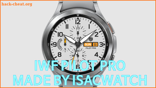 IWF Pilot Pro watch face screenshot