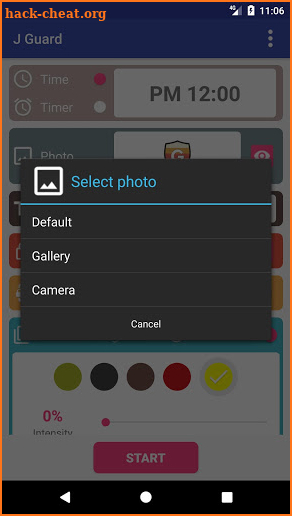 J Guard - kids use time limit lock alarm - free screenshot