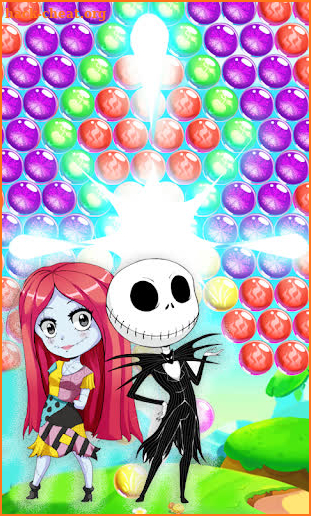 Jack Skellington Pop - Bubble Shooter Game screenshot