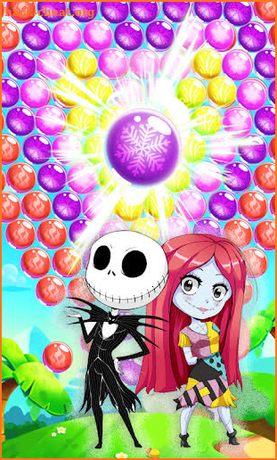 Jack Skellington Pop - Bubble Shooter Game screenshot