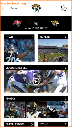 Jacksonville Jaguars screenshot