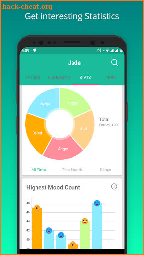 Jade - Mood Tracker, Diary, Journal screenshot