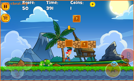 Jake escape with Pirates screenshot