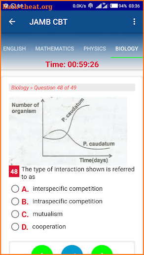 JAMB Past Questions & CBT 2021 (Offline) screenshot