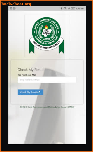 Jamb Result Checker screenshot