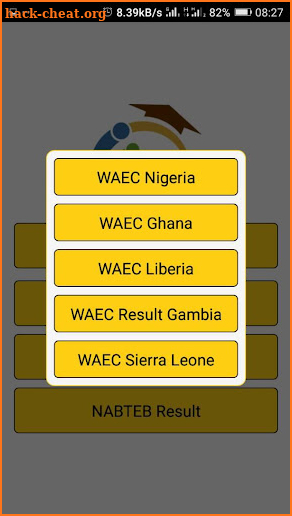 JAMB WAEC NECO Result Checker screenshot