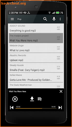 Jamendo Mp3 Music Downloader screenshot