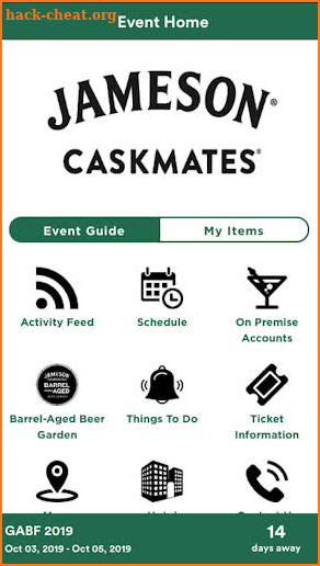 Jameson Caskmates GABF 2019 screenshot