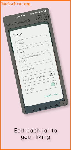 JamJars: Savings Tracker screenshot