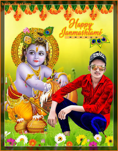 Janmashtami Photo Editor screenshot