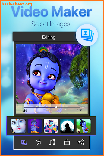 Janmashtami Video Maker 2018 screenshot