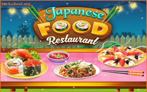 Japanese Food Restaurant - Food Cooking Game screenshot