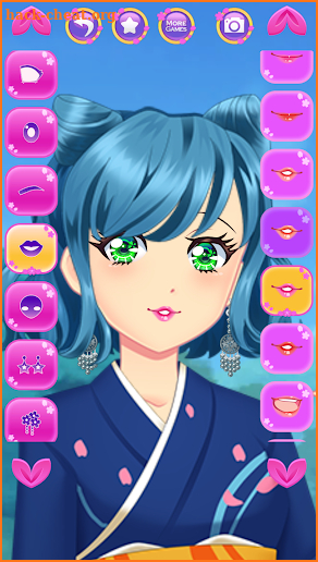 Japanese Girls - Anime Makeup & Dress up screenshot