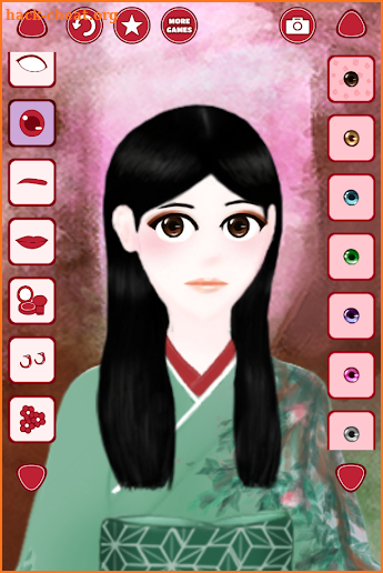 Japanese Traditional Fashion - Makeup & Dress up screenshot