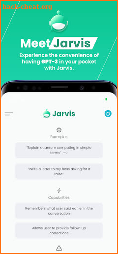 Jarvis - AI ChatGPT Assistant screenshot