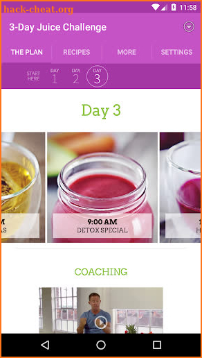 Jason’s 3-Day Juice Challenge screenshot