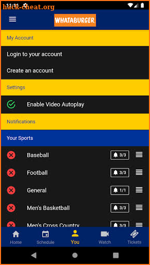 Javelina Athletics screenshot