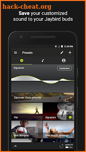 Jaybird MySound screenshot