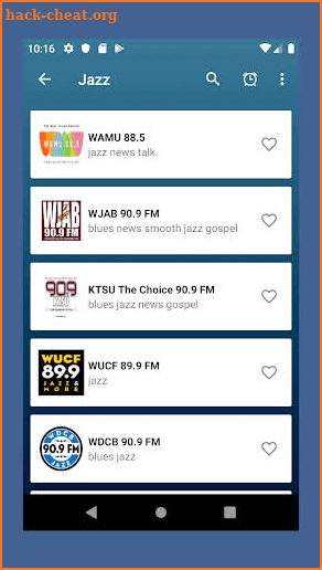 Jazz Hip Hop and R&B Radio Stations Usa screenshot