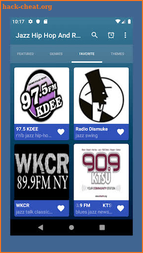 Jazz Hip Hop and R&B Radio Stations Usa screenshot