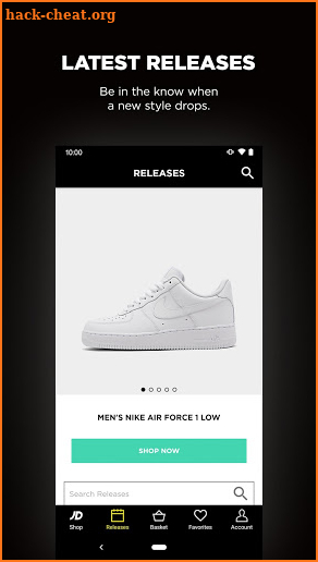 JD Sports screenshot