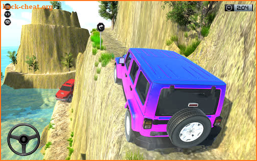 Jeep Driving Simulator Prado hill Drive screenshot