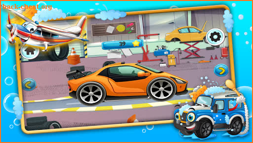 Jeep Plane and Car Wash Garage screenshot