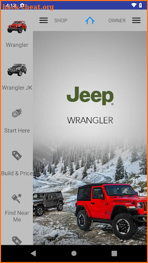 Jeep Wrangler screenshot