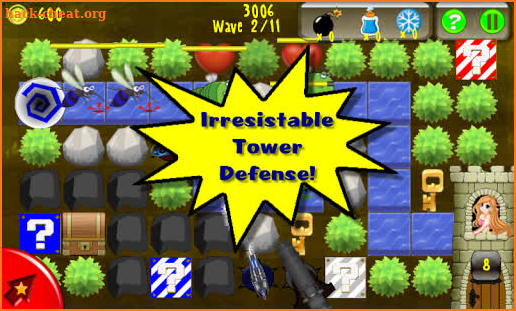 Jeepers Worlds Tower Defense Save the Princess screenshot