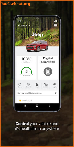 Jeep® screenshot