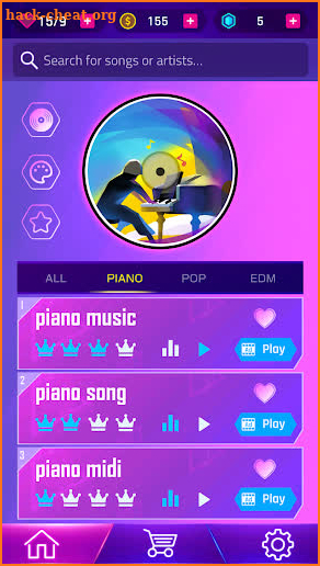 Jeffy funny Piano Tiles screenshot