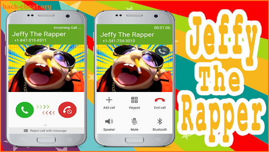 Jeffy The Rapper Puppet  Fake Call Prank screenshot