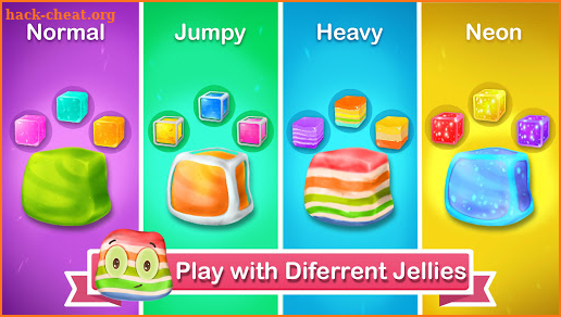 Jelly in Jar - 3D Tap & Jumping Jelly Game screenshot