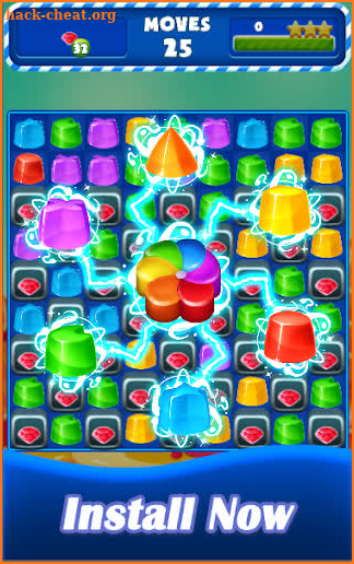 Jelly Match Three screenshot