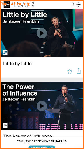 Jentezen Franklin Ministries screenshot