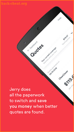 Jerry - Personal Insurance Shopper screenshot