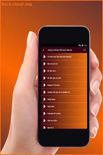 Jesús Adrián Romero - Canciones screenshot