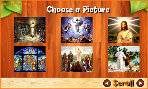 Jesus Bible Jigsaw Puzzle Brain Game for Kids screenshot