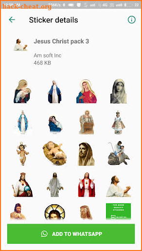 Jesus Christ Sticker Pack for WhatsApp screenshot