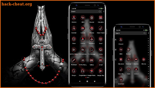 Jesus Cross Launcher Theme screenshot