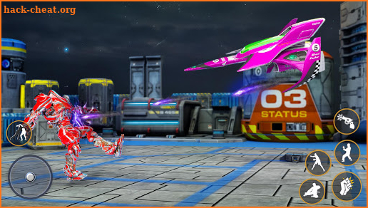 Jet Robot Transforming Fights: Fighting Revolution screenshot