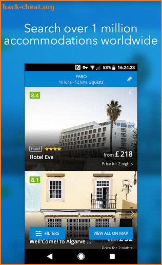 Jetaways - Flights and Hotels, Travel Deals screenshot