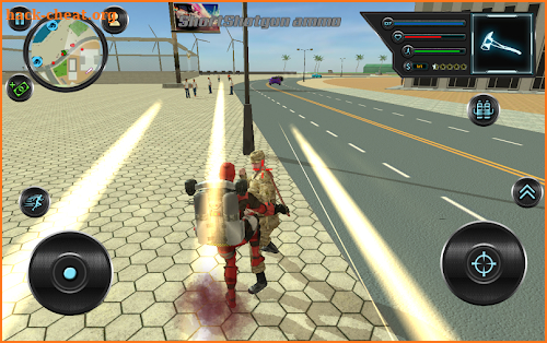 Jetpack Hero Miami Crime screenshot