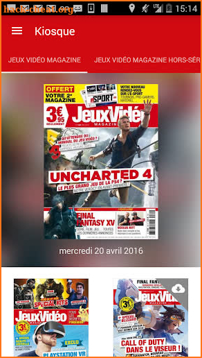 Jeux Vidéo Magazine screenshot